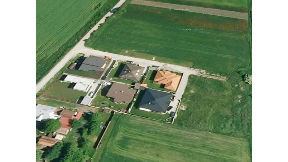 Stavebný pozemok 1121 m2 Košťany nad Turcom