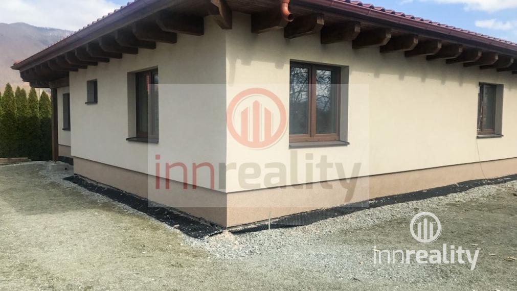 Novostavba 4-izbový bungalov 118 m2 + pozemok 1186 m2 – Vrútky