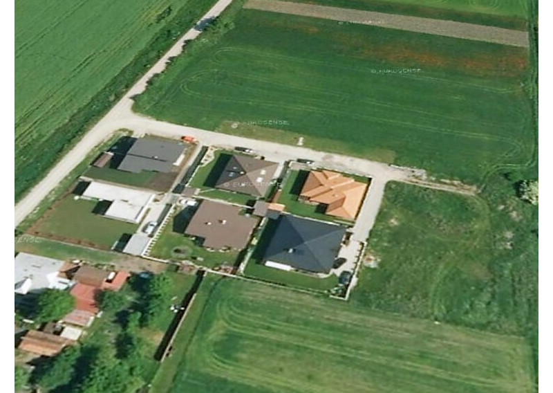 Stavebný pozemok 1121 m2 Košťany nad Turcom